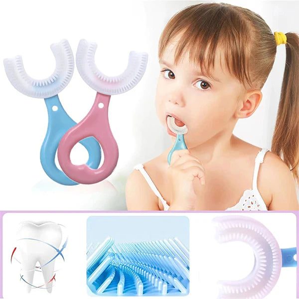 U-Shaped Toothbrush for Children