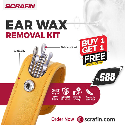Ear Wax Cleaner Tool Kit – Set Of 6 Pieces