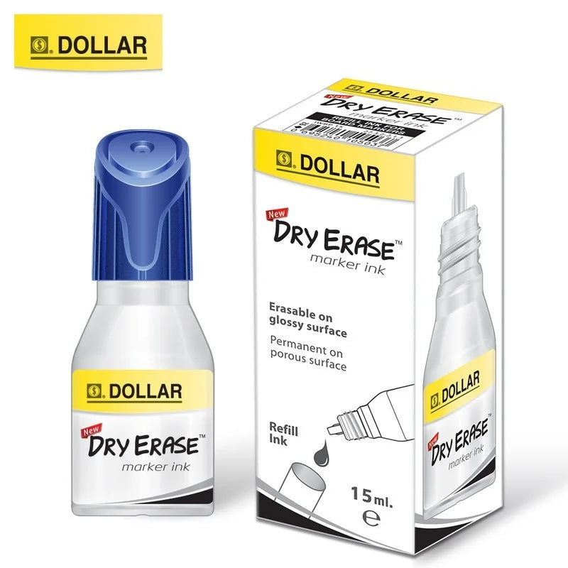 DOLLAR DRY ERASE MARKER INK 15ML