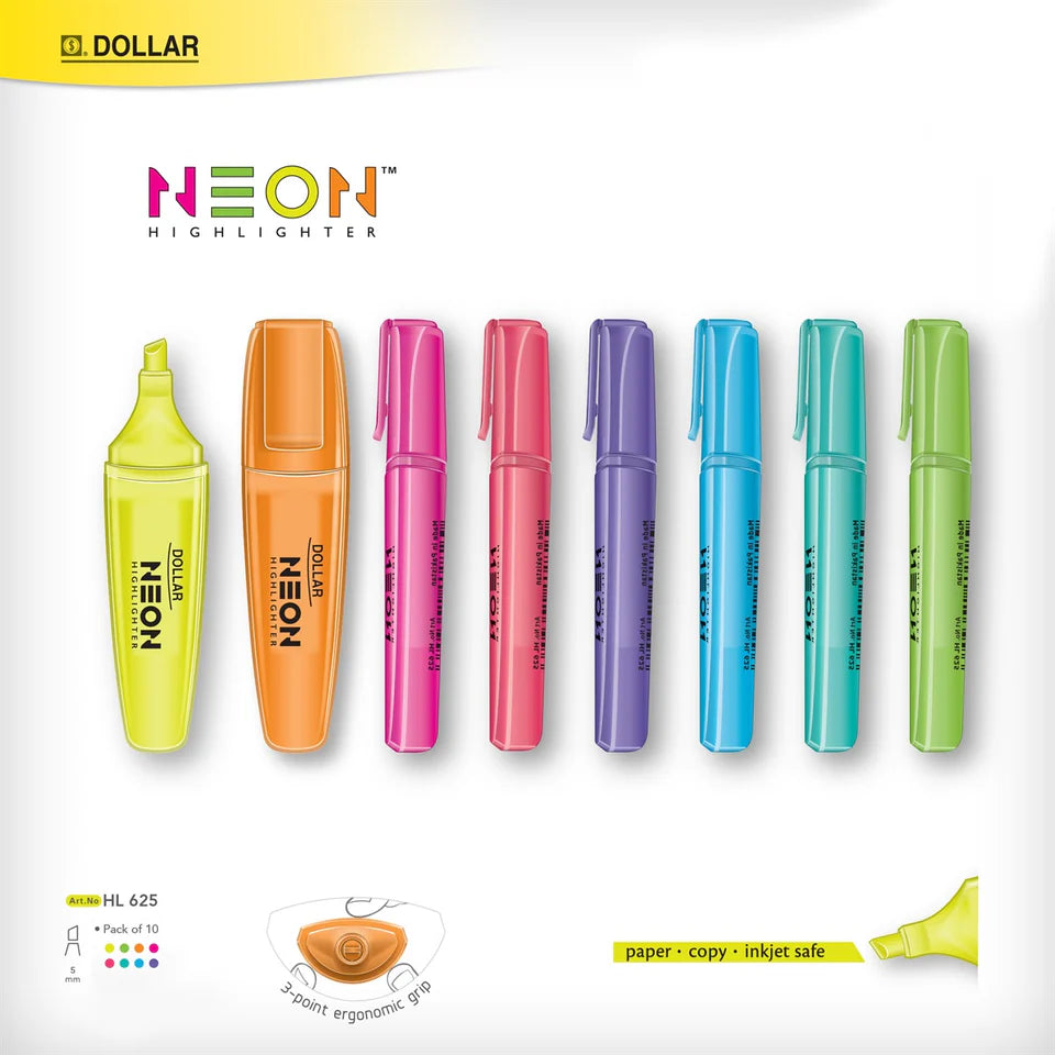 DOLLAR NEON HIGHLIGHTER